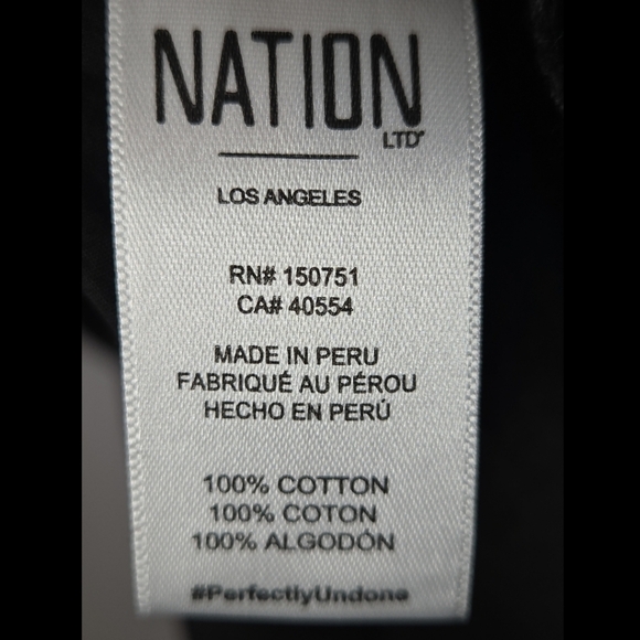 NATION LTD Black Heddie Dress Size Large - Picture 8 of 8